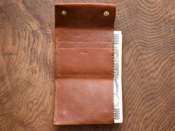 三つ折り小型財布(GS-44)　お札二つ折り