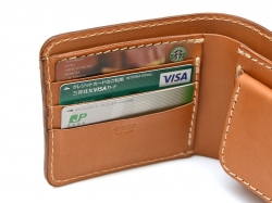 二つ折り財布(WS-8)　3段のカードケース