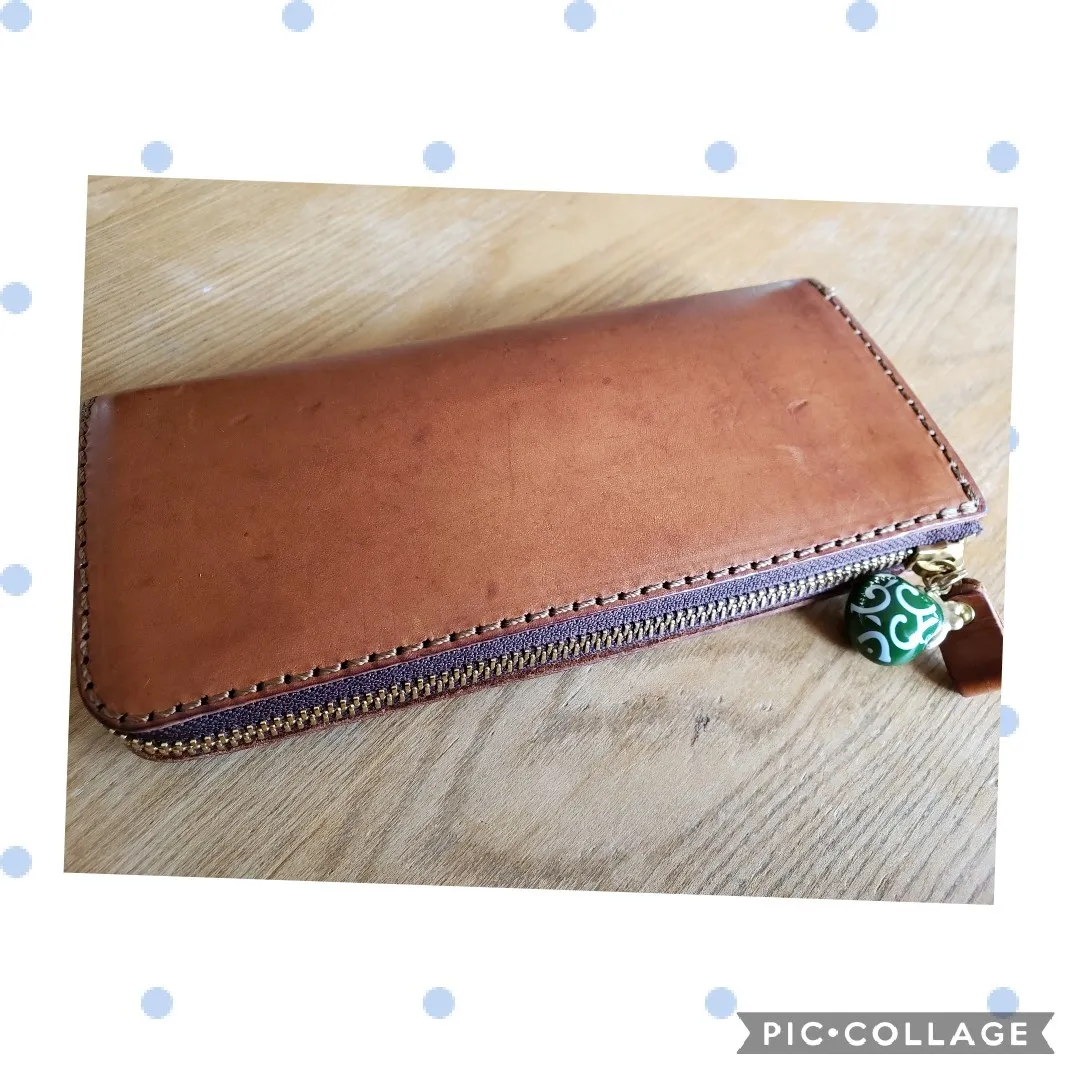 [ほぼ未使用] HERZ タンドー 黒 ラウンドジップ長財布 & キーケース ミネルバリスシオ革の風合いを楽しむラウンドファスナー長財布