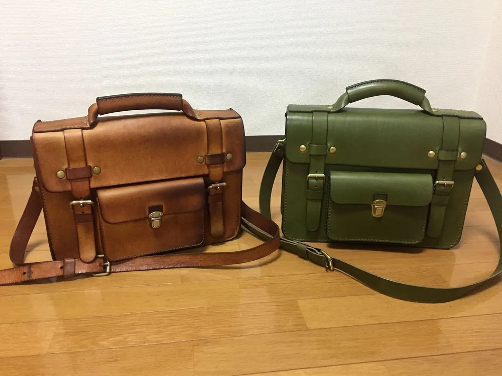 レアHERZヘルツ学生鞄風2wayビジネスバッグショルダーバッグ書類かばんカバン 飽きずに長く使える学生鞄風の2way本革ビジネスバッグ / 革鞄の