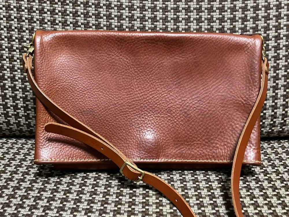 HERZ クラッチショルダー 限定商品 ショルダーバッグとしても使えるクラッチバッグ「革鞄のHERZ