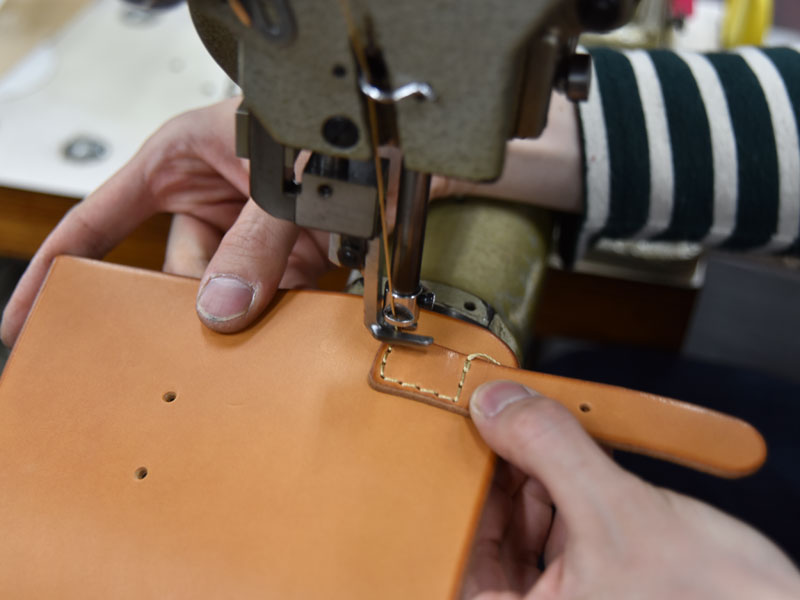 パルガミニリュック(R-24)　製作風景1