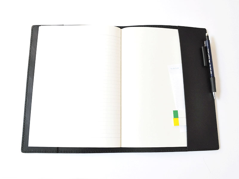 ノートカバー(KB-4-L)　L　収納j例