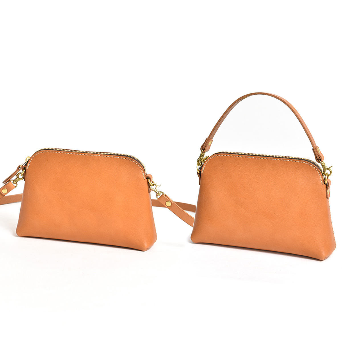 ラフポシェット(CP-14)　キャメル