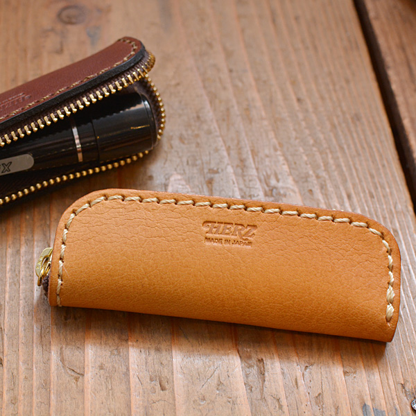 昔の印鑑、ケース Amazon | 印鑑ケース 高級もみ革ケース（朱竹） 13.5mm・15mm用 | 個人