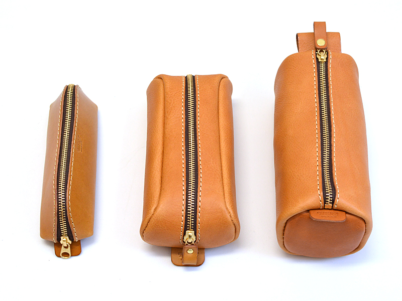 ラウンディッシュペンケース(KP-1)　サイズ比較