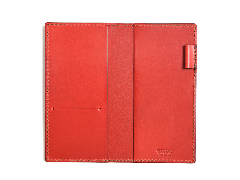 手帳カバー(KB-48)　レッド