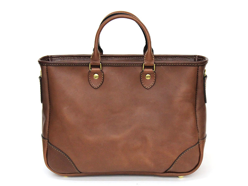 大容量とファスナー式で人気の2way本革ビジネストート / 革鞄のHERZ