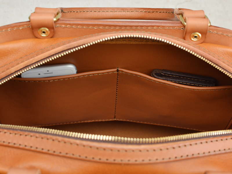 2wayボストンバッグ(G-63)　内ポケット