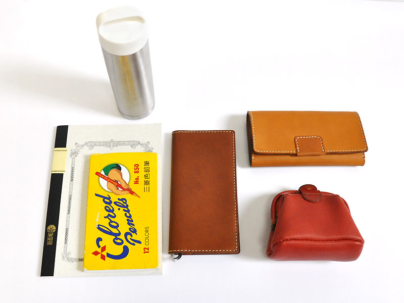 クラシカルバックパック　M収納例2