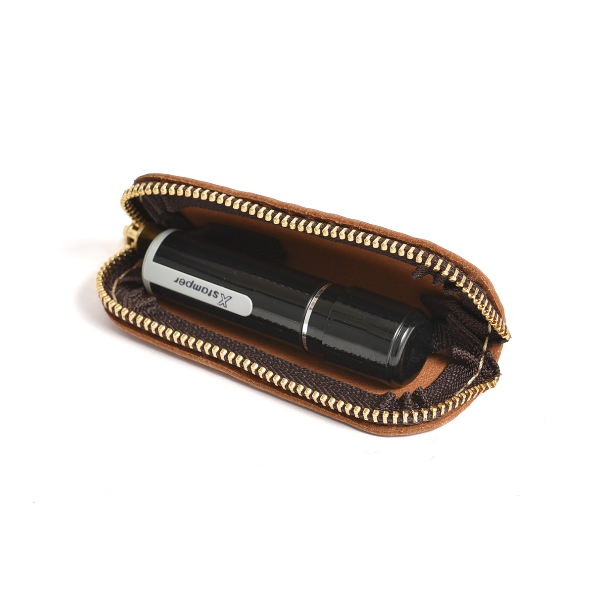 ソフトレザーで優しく包む本革の印鑑ケース / 革鞄のHERZ(ヘルツ)公式通販