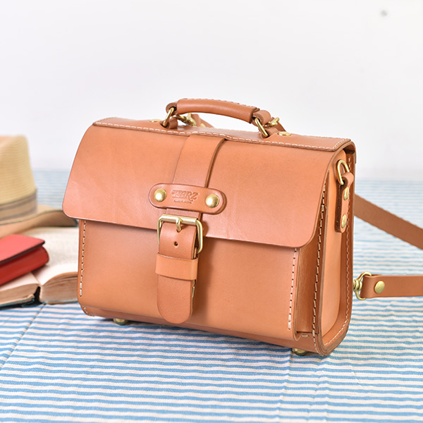 【革と共に・ASOBI】一本ベルト3wayミニサッチェルバッグ(ASB-2538)