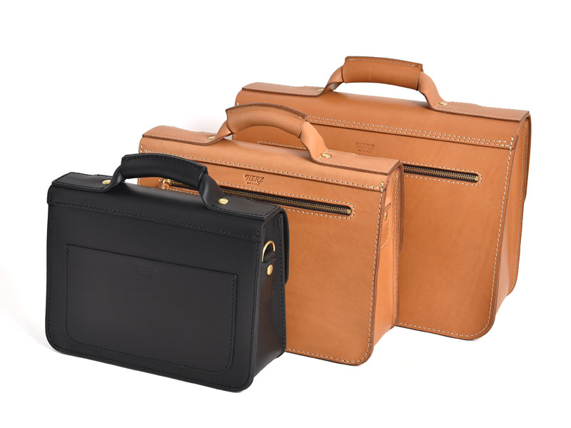 ★極上の味★HERZ ヘルツ 2way ブリーフケース BC-3 Lサイズ ヌメ 3サイズ展開で選べる2wayビジネスバッグ / 革鞄のHERZ(ヘルツ)公式通販