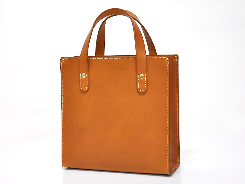 ベーシックなトートバッグ(T-44)　キャメル