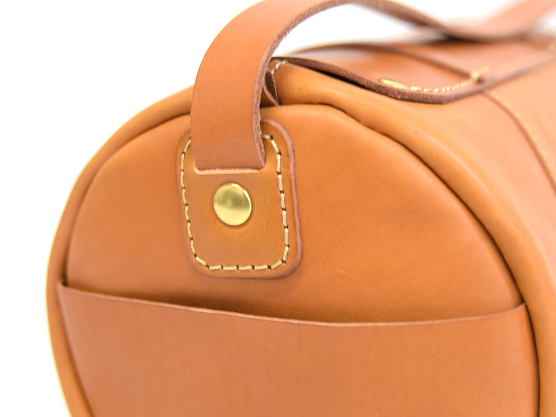 HERZ　ドラム型　オールレザーショルダーバッグ　CK−1 ソフト革でカジュアルに使えるドラム型ショルダーバッグ / 革鞄のHERZ