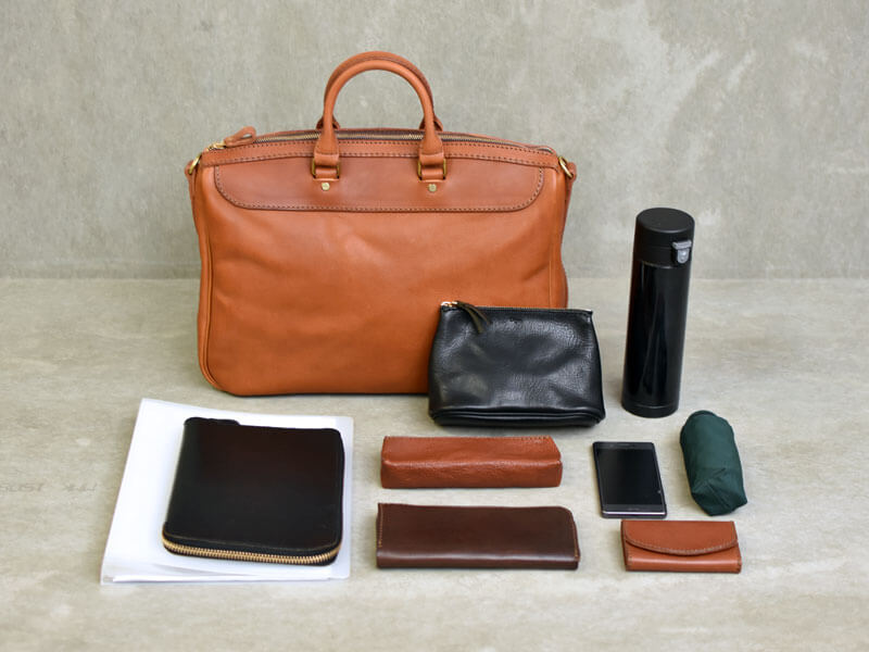 カジュアルにもおすすめの2wayビジネスバッグ / 革鞄のHERZ(ヘルツ