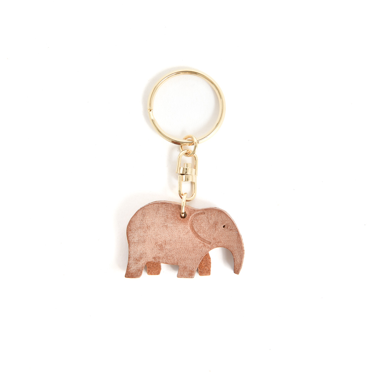 アラスカ特別仕様のキーホルダー・ゾウさん / 革鞄のHERZ(ヘルツ)公式通販