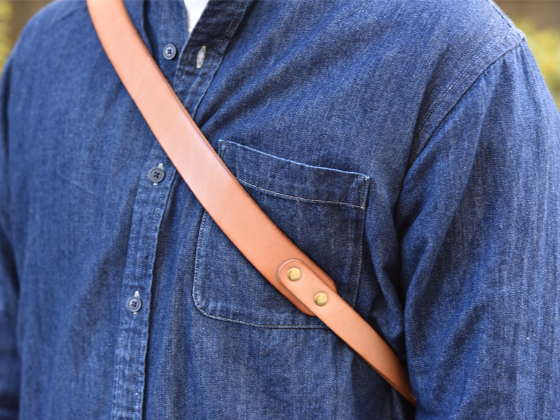 ワイルドメールバッグ丸型(TN-6) ストラップ