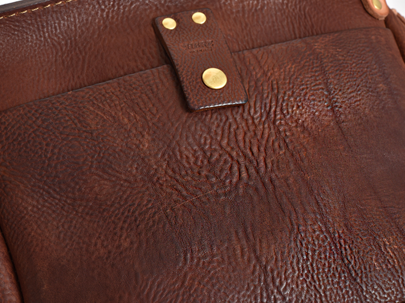 ワイルドメールバッグ丸型(TN-6) 革質