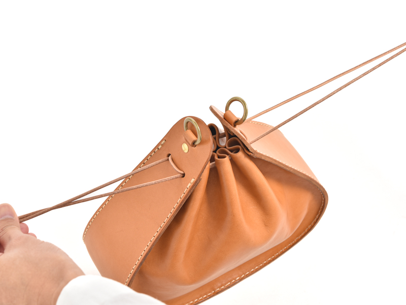 浴衣にもおすすめの巾着バッグ / 革鞄のHERZ(ヘルツ)公式通販