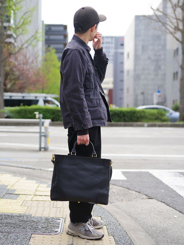 カジュアルにも使える2wayビジネストートバッグ / 革鞄のHERZ(ヘルツ