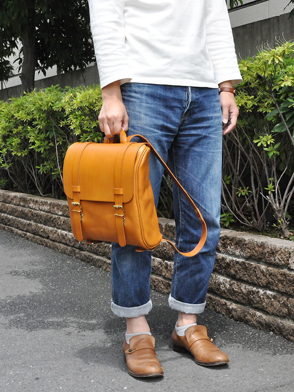 クラシカルバックパックL 女性着用