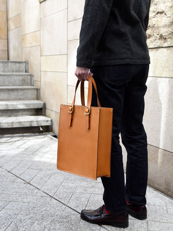 ビジネストートバッグ(T-16)　Mサイズメンズ手持ち