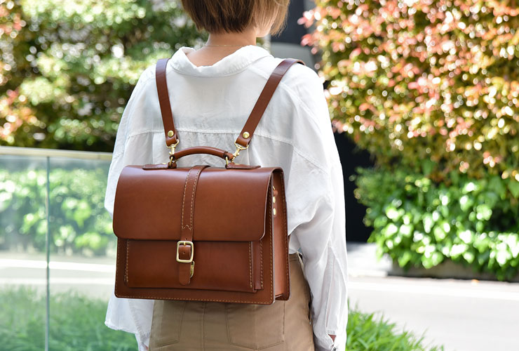 レディースにおすすめの3way本革ビジネスバッグ / 革鞄のHERZ(ヘルツ