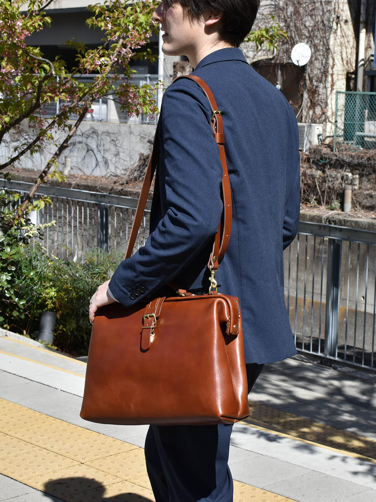 ソフトダレスバッグ(BJ-68)　ブラックメンズ手持ち