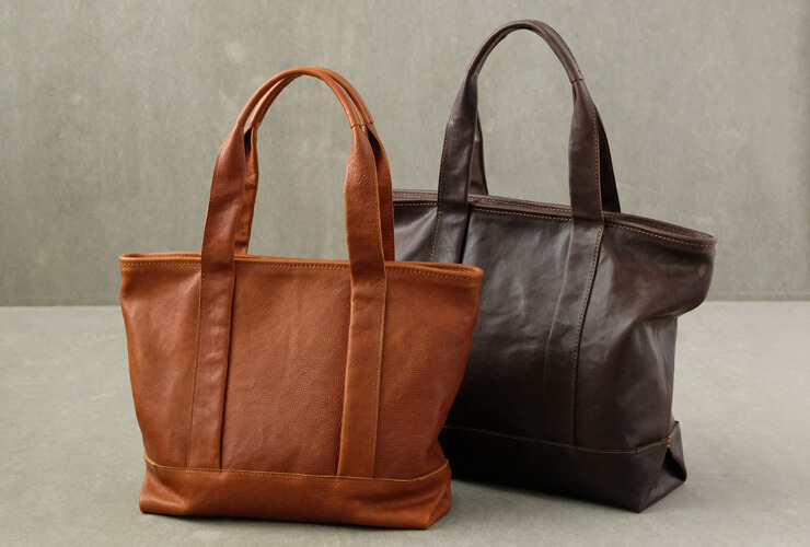 軽く使い勝手の良いスタンダードなトートバッグ / 革鞄のHERZ(ヘルツ
