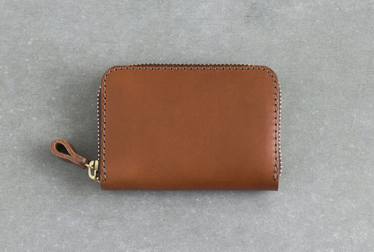 ヘルツ　フルジップミニ財布 ダコタレザーを使用した小さめミニ財布 / 革鞄のHERZ(ヘルツ