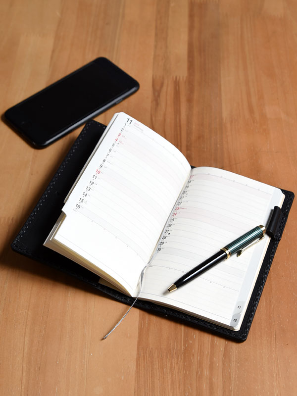 手帳カバー(KB-48)　使用イメージ