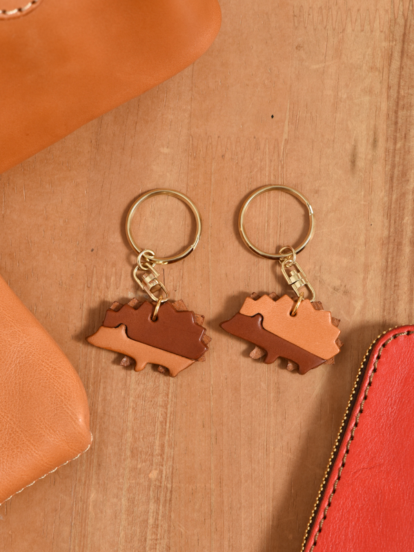 キーホルダー・ハリネズミ(KE-212)　イメージ