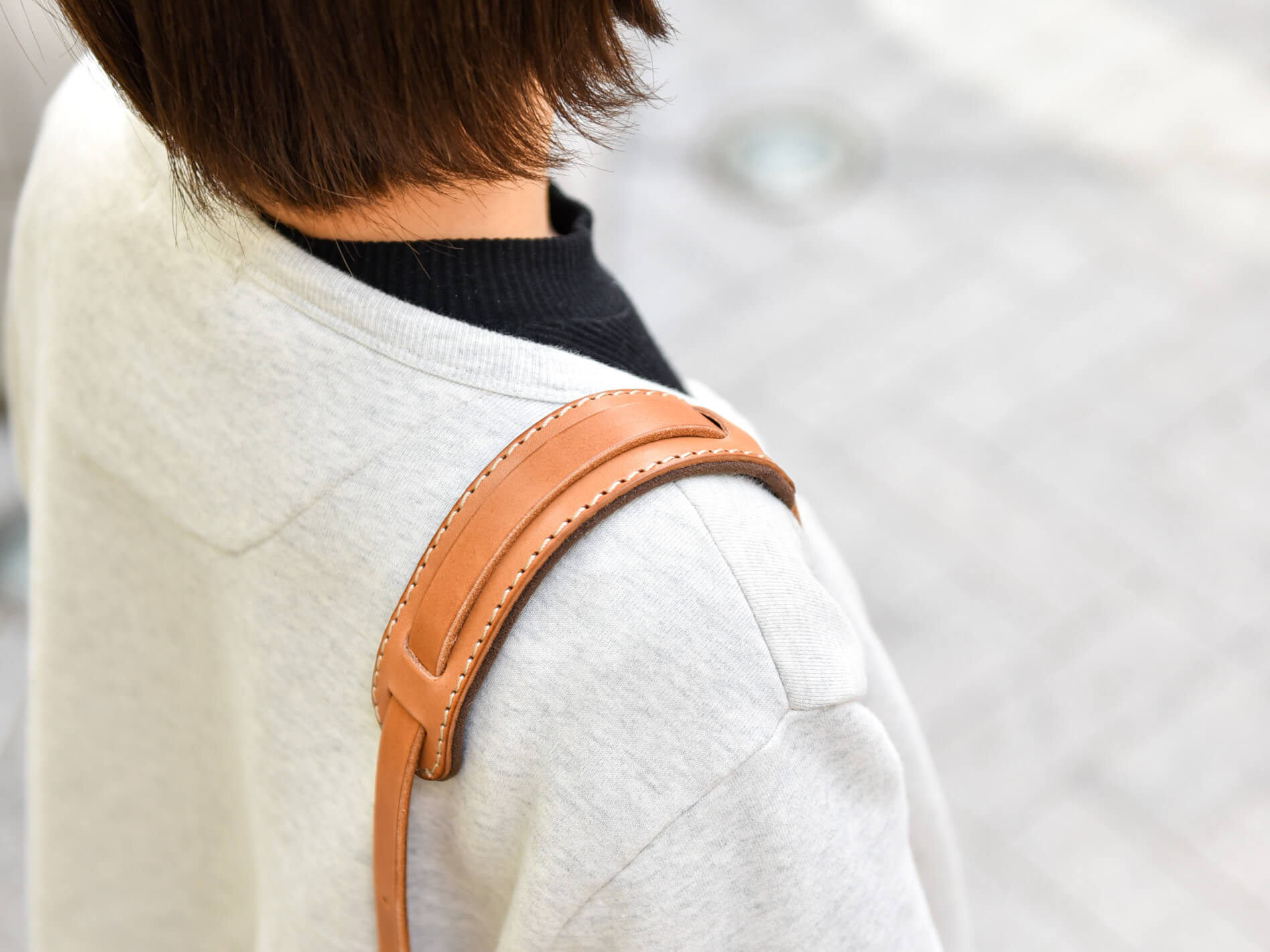 肩当て(KO-75)　15mmタイプをショルダー装着