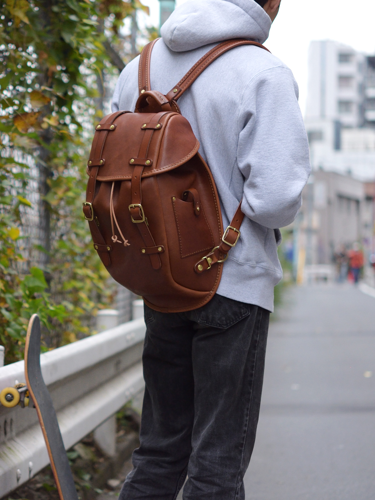 a*f様 ヘルツ HERZ リュックサック　バックパック　レザーバッグ herz_bag ラップリュック(R-36)のご紹介