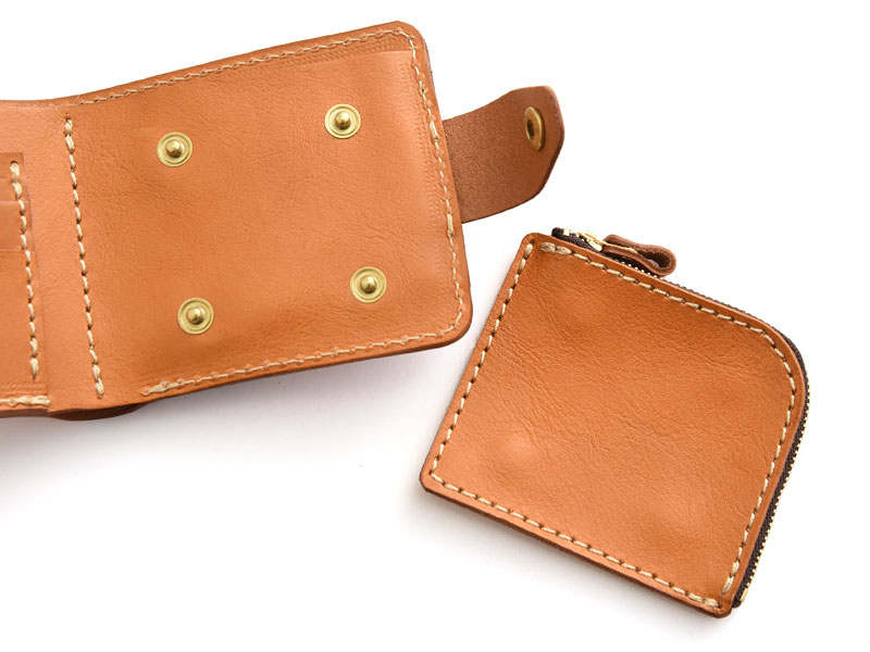 コインケースが脱着できるユニークな二つ折り財布「革鞄のHERZ(ヘルツ)公式通販」
