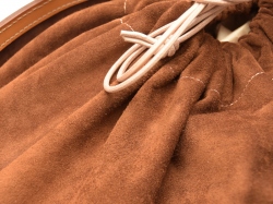 大きな巾着型レジャーバッグ(NKT-2)　Lサイズの巾着革