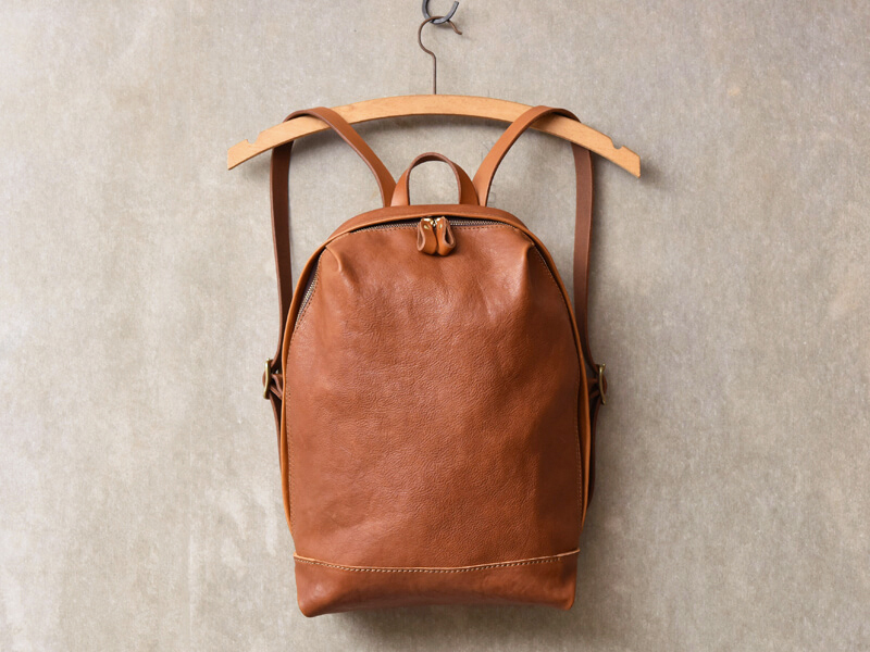 軽く柔らかなユーフラテ革のリュックサック「革鞄のHERZ(ヘルツ)公式通販」
