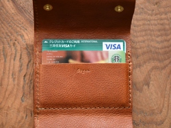 三つ折り小型財布(GS-44)　カードポケット