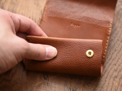 三つ折り小型財布(GS-44)　革質