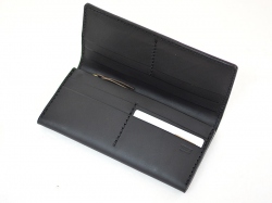 カード収納に強い長財布(WL-56)　ブラック