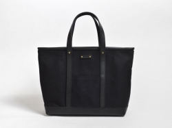 【期間限定販売】肩掛けキャンバストート(ND-TOTE1)　黒