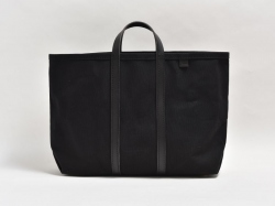 【期間限定販売】手持ちキャンバストート(ND-TOTE3)　黒