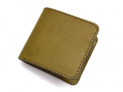 二つ折り財布(WS-8)　グリーン
