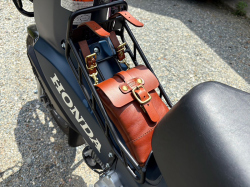 ベルトベルトポーチ(ASB-2520)　バイク取り付け方