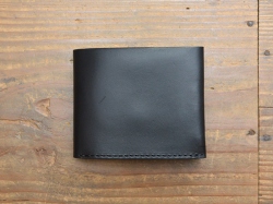 二つ折り財布(GS-39)　ブラック