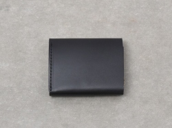 二つ折りミニ財布(GS-64)　ブラック