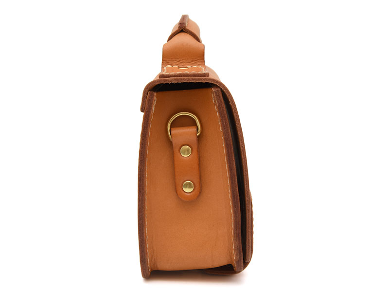 厚革で重厚感のある総かぶせの2wayミニバッグ「革鞄のHERZ(ヘルツ)公式