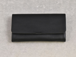 小さい長財布(GS-77)　ブラック