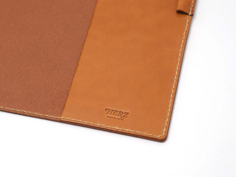 B6サイズ対応のシンプルな革の手帳カバー「革鞄のHERZ(ヘルツ)公式通販」